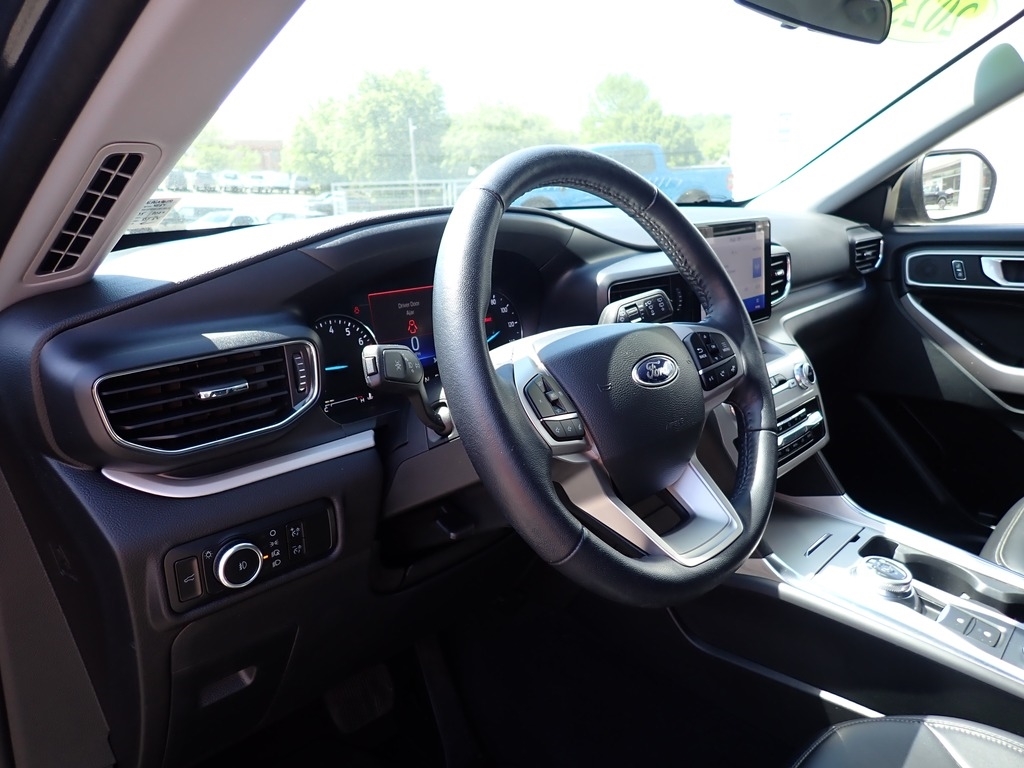 2023 Ford Explorer XLT STONE BLUE at Star Lake Ford