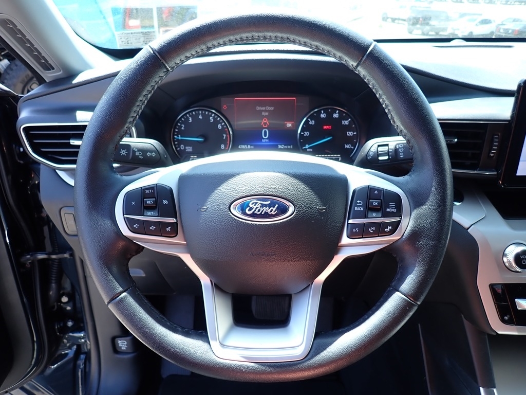 2023 Ford Explorer XLT STONE BLUE at Star Lake Ford
