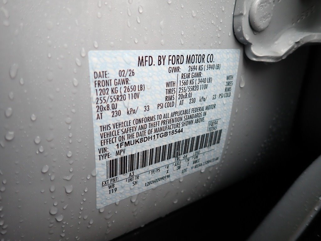 2026 Ford Explorer Active WHITE at Star Lake Ford