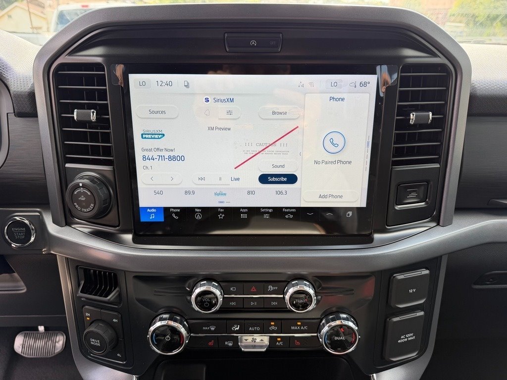 2026 Ford F-150 XLT Agate Black at Star Lake Ford