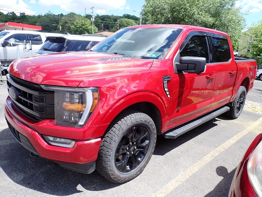 2022 Ford F-150 XLT RAPID RED at Star Lake Ford