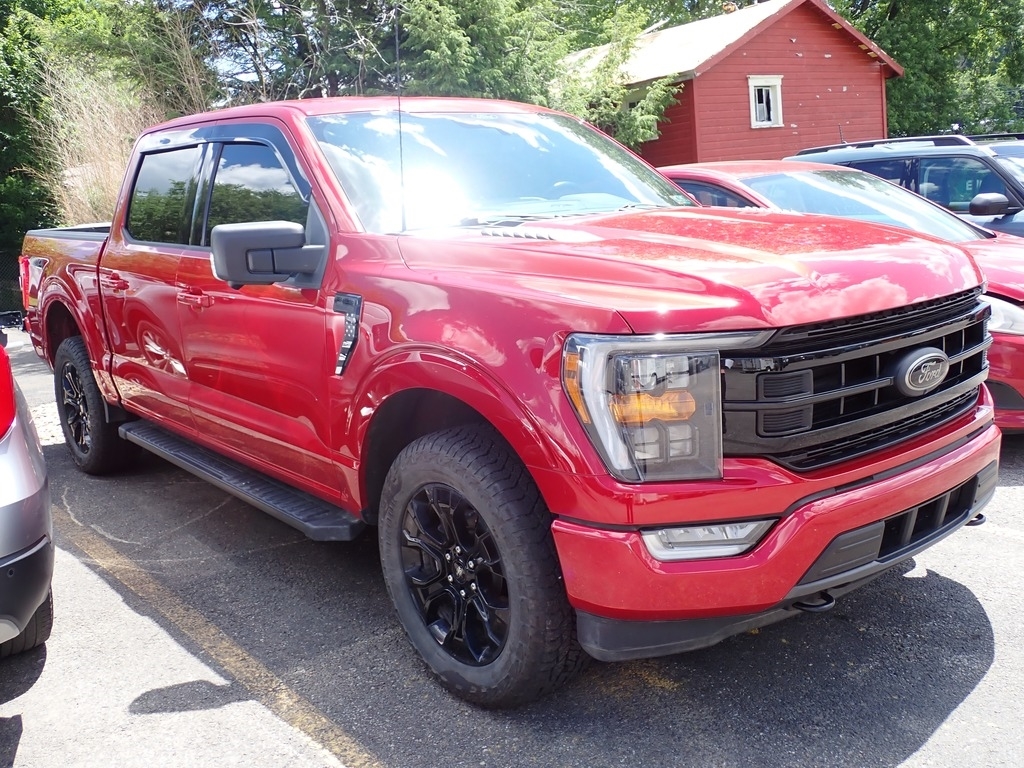 2022 Ford F-150 XLT RAPID RED at Star Lake Ford