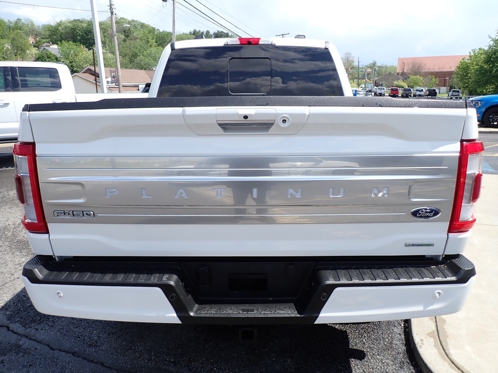 2022 Ford F-150 Platinum Star White Metallic Tri-Coat at Star Lake Ford