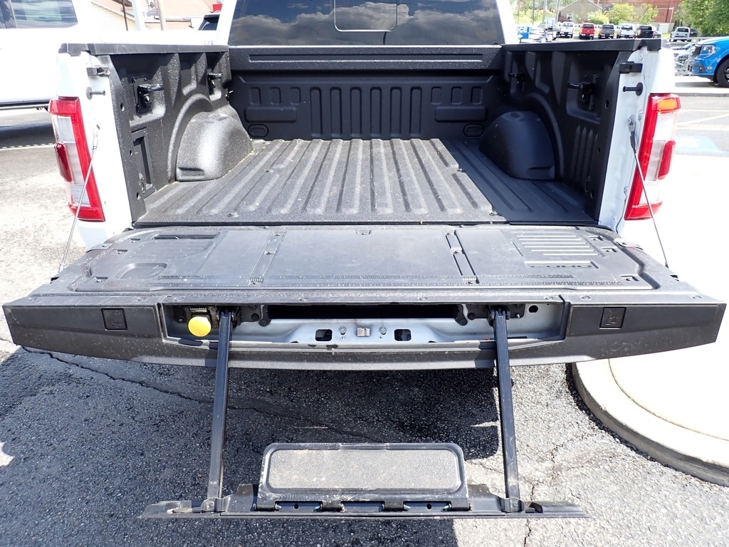 2022 Ford F-150 Platinum Star White Metallic Tri-Coat at Star Lake Ford