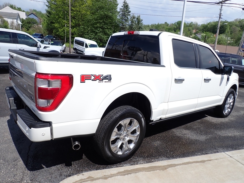 2022 Ford F-150 Platinum Star White Metallic Tri-Coat at Star Lake Ford