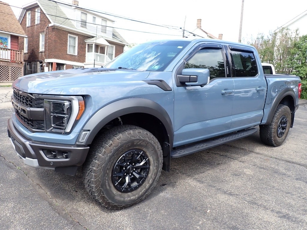 2023 Ford F-150 Raptor Azure Gray Metallic Tri-Coat at Auto Estates
