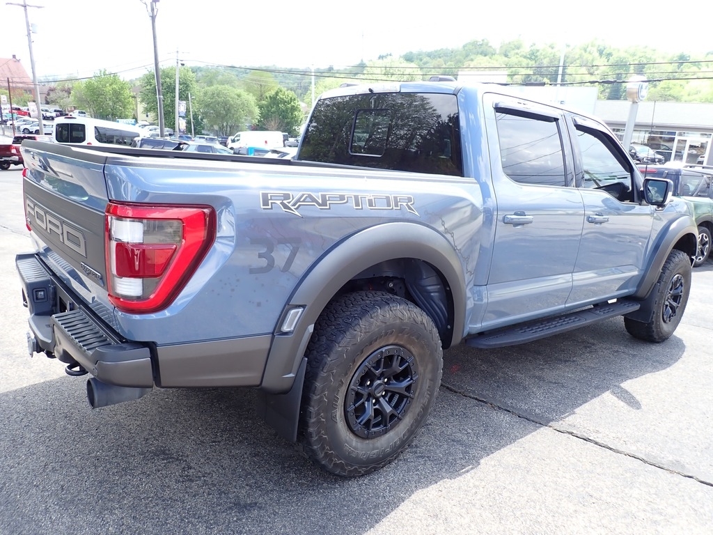 2023 Ford F-150 Raptor Azure Gray Metallic Tri-Coat at Auto Estates