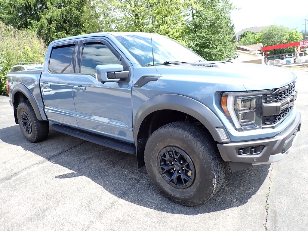 2023 Ford F-150 Raptor Azure Gray Metallic Tri-Coat at Auto Estates