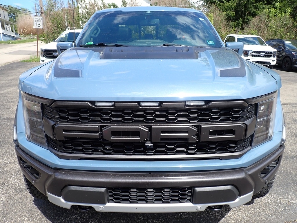 2023 Ford F-150 Raptor Azure Gray Metallic Tri-Coat at Auto Estates