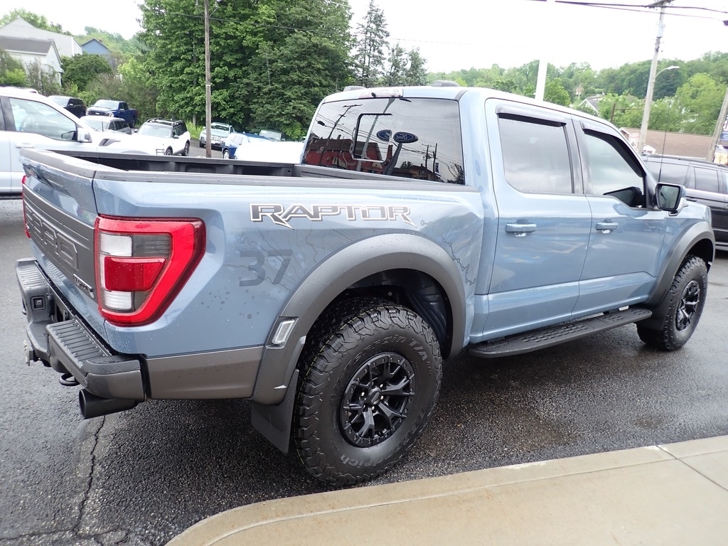 2023 Ford F-150 Raptor Azure Gray Metallic Tri-Coat at Auto Estates