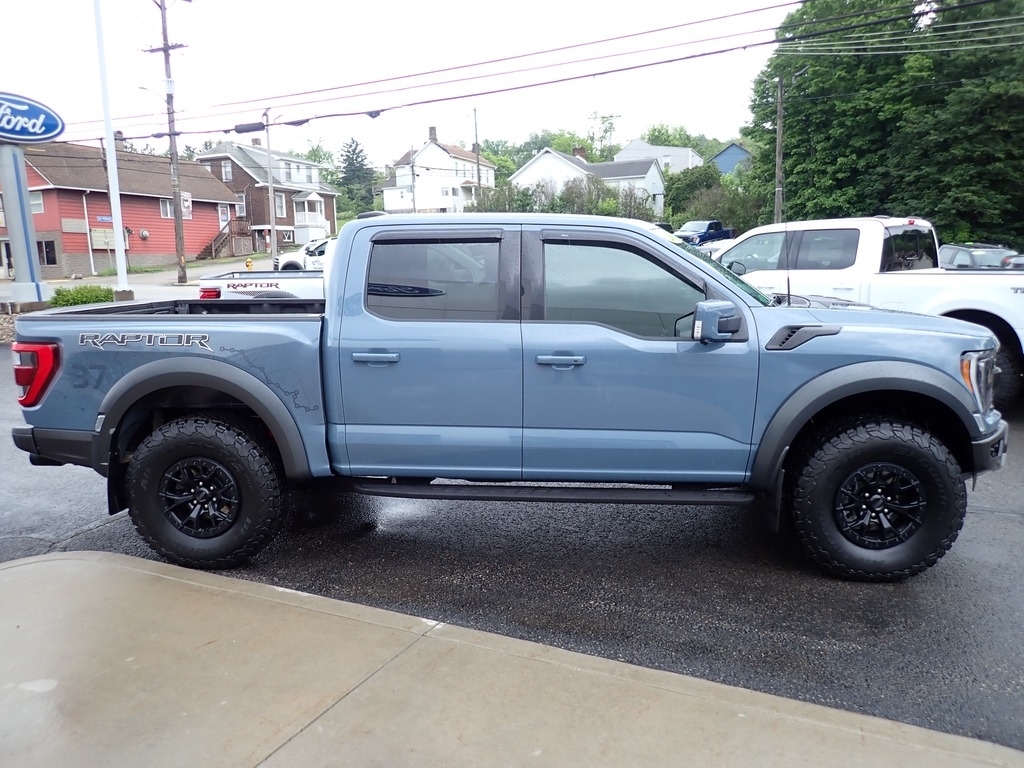 2023 Ford F-150 Raptor Azure Gray Metallic Tri-Coat at Auto Estates