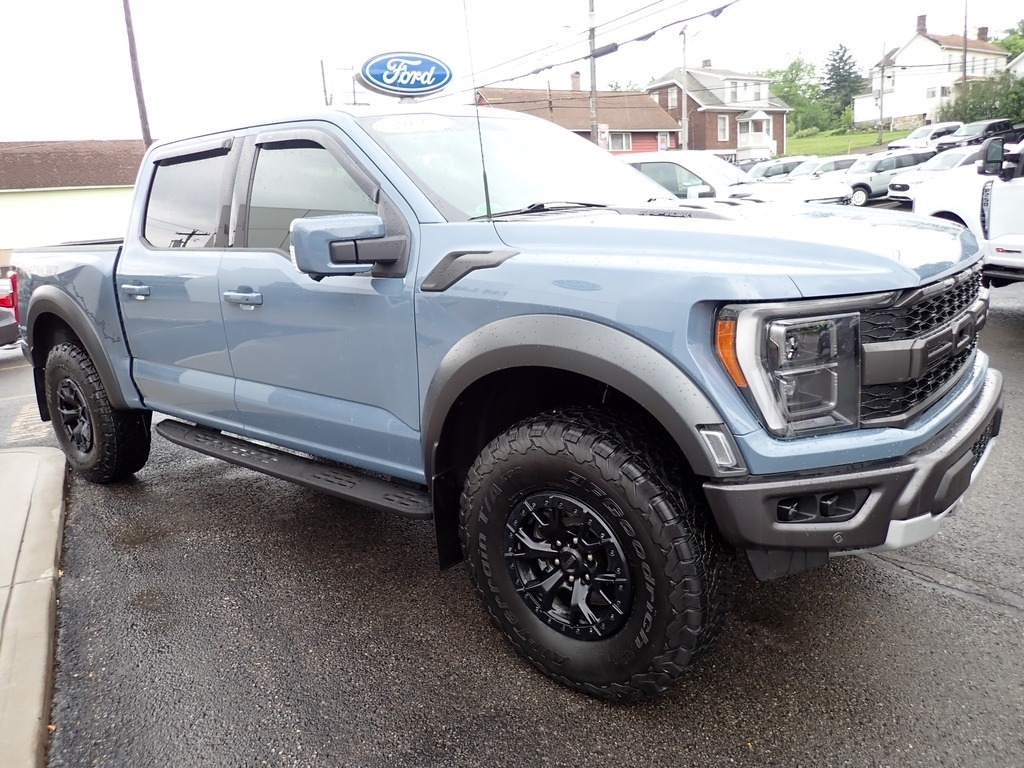 2023 Ford F-150 Raptor Azure Gray Metallic Tri-Coat at Auto Estates