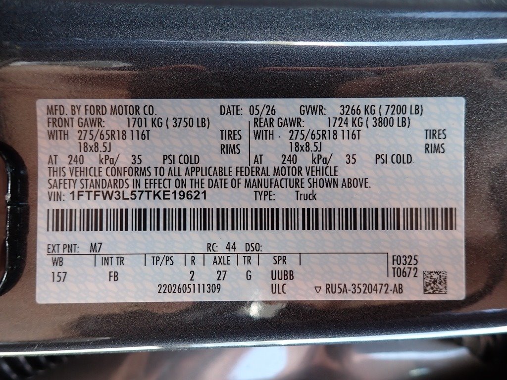 2026 Ford F-150 XLT CARBON GRY at Star Lake Ford