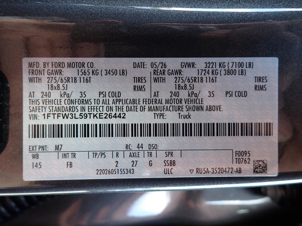 2026 Ford F-150 XLT CARBON GRY at Star Lake Ford