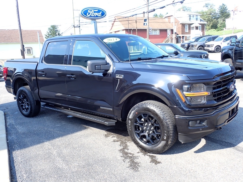 2024 Ford F-150 XLT Agate Black at Star Lake Ford
