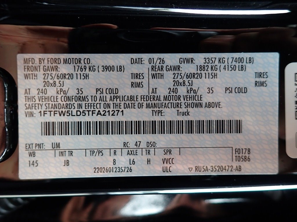 2026 Ford F-150 Lariat Agate Black at Star Lake Ford