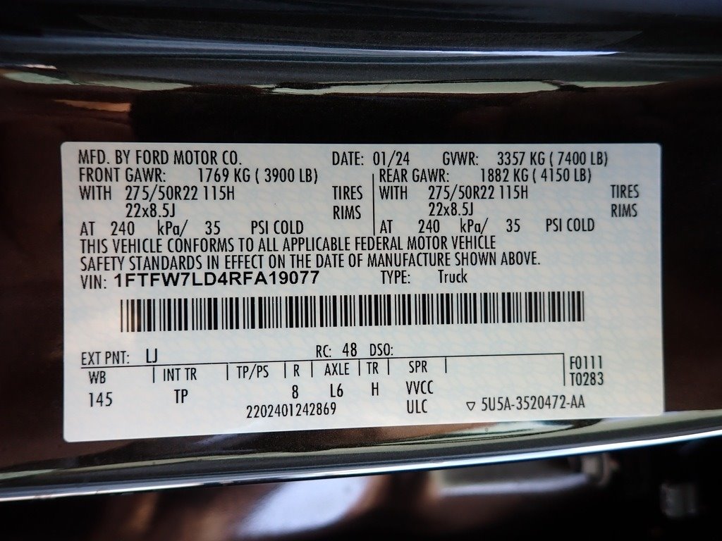 2024 Ford F-150 Platinum BRONZE at Star Lake Ford