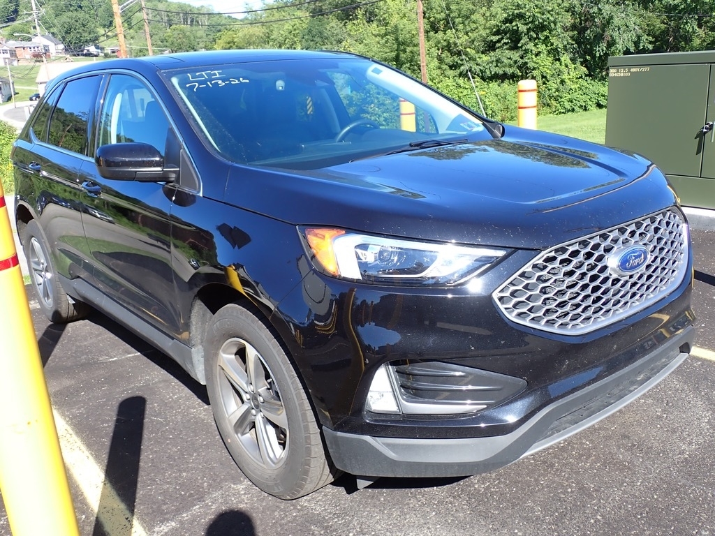 2024 Ford Edge SEL Agate Black at Star Lake Ford