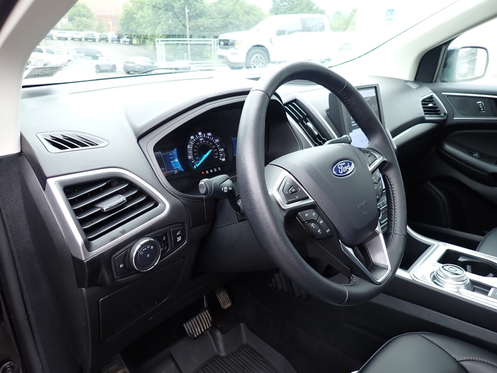 2024 Ford Edge SEL Agate Black at Star Lake Ford