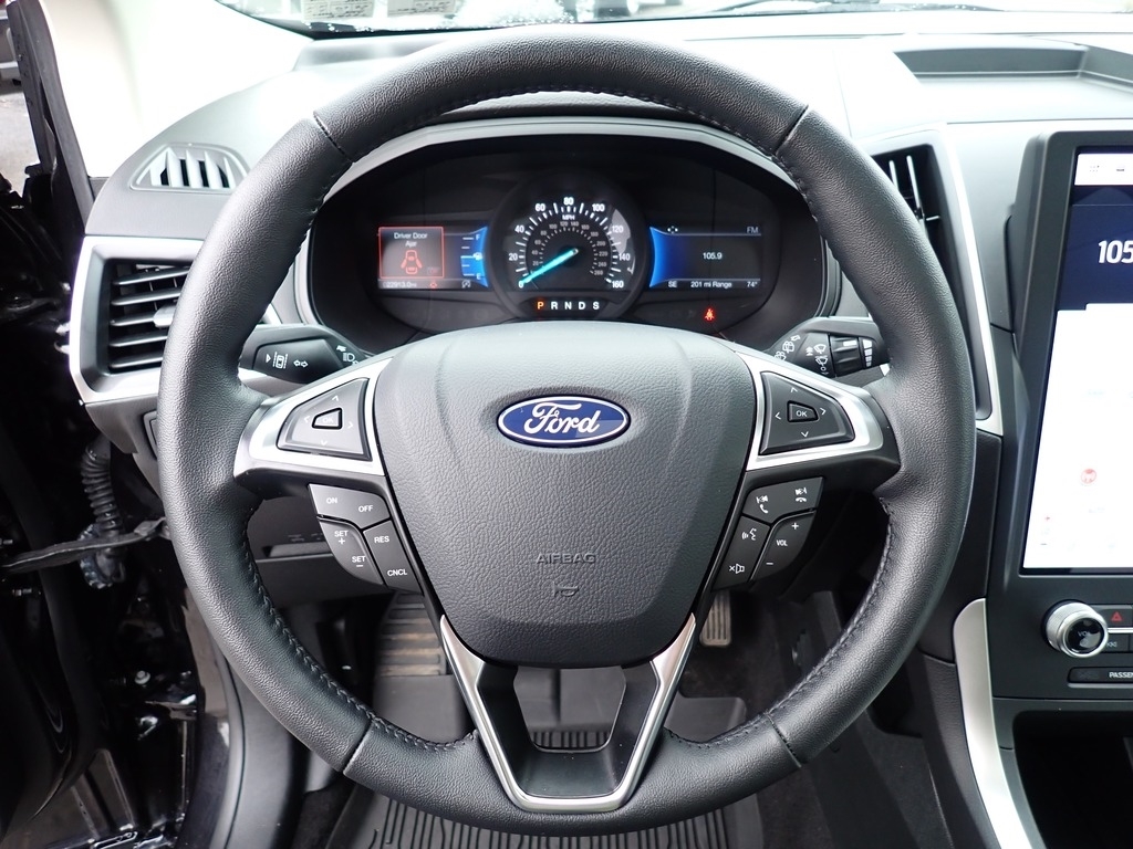 2024 Ford Edge SEL Agate Black at Star Lake Ford