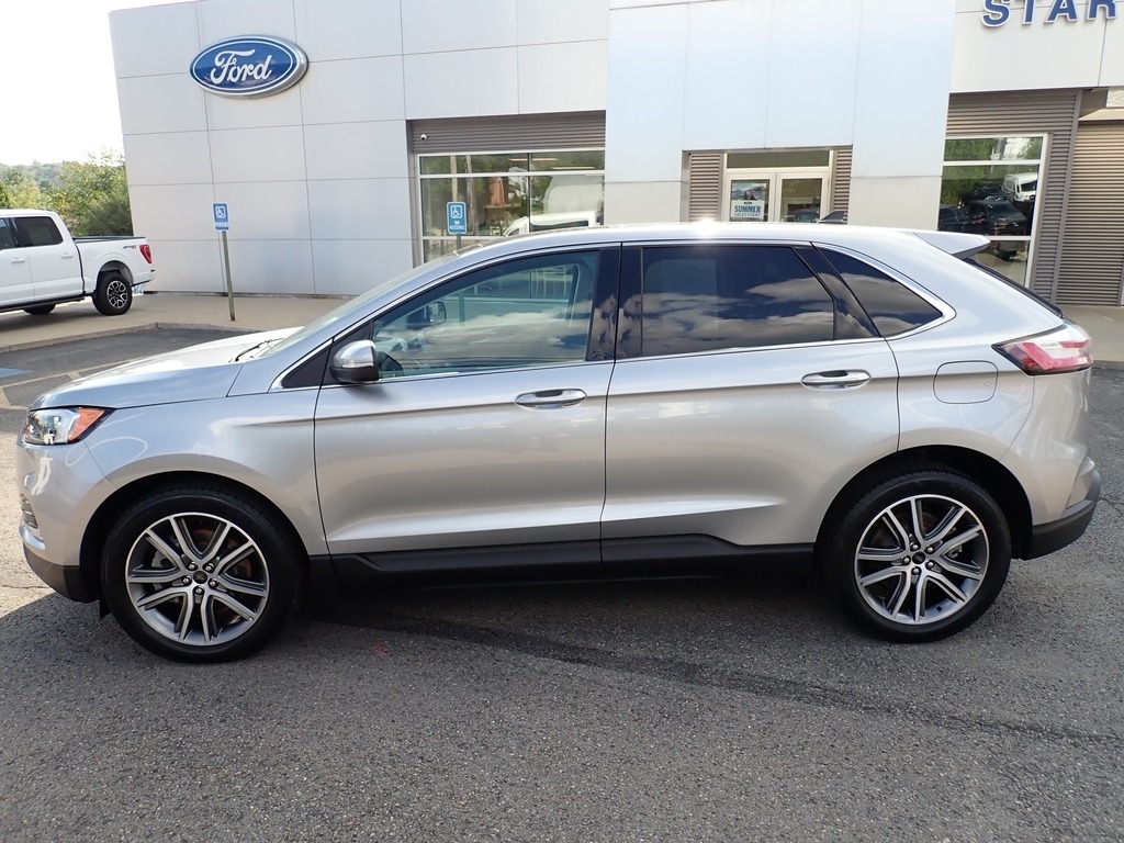 2024 Ford Edge Titanium Iconic Silver at Star Lake Ford