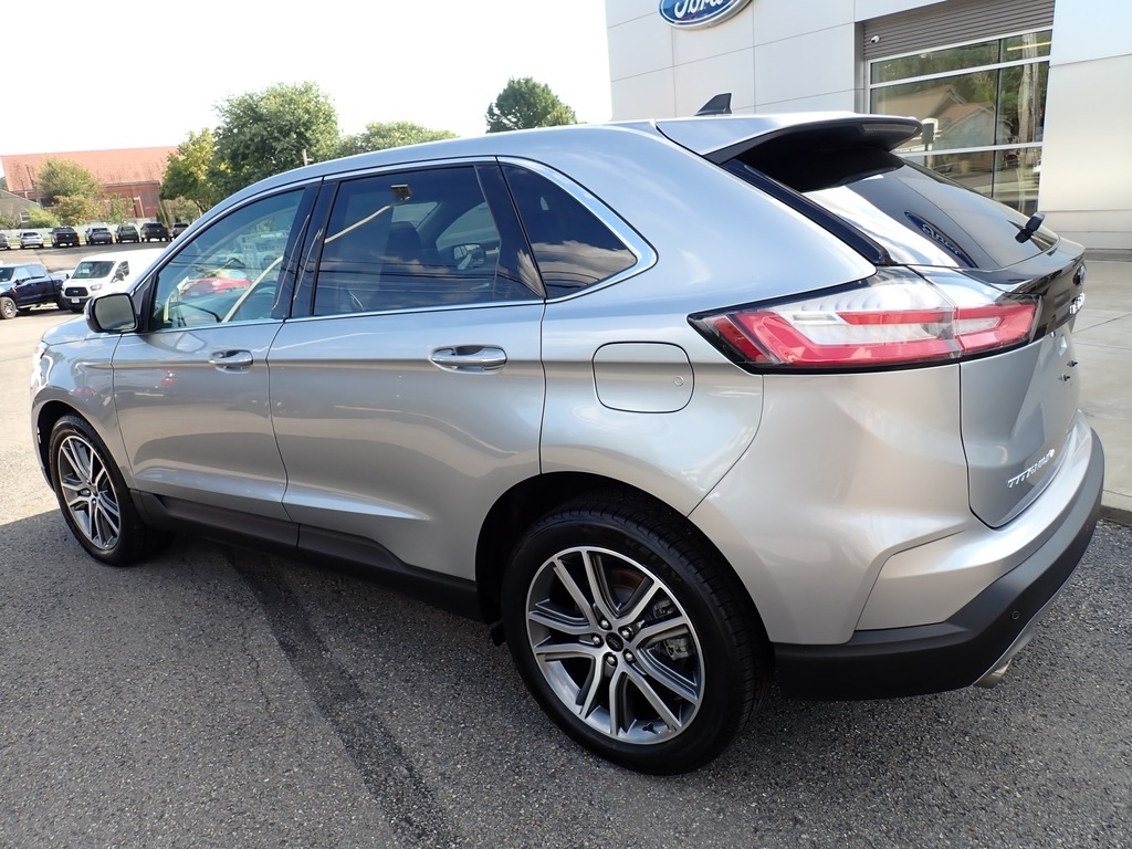 2024 Ford Edge Titanium Iconic Silver at Star Lake Ford