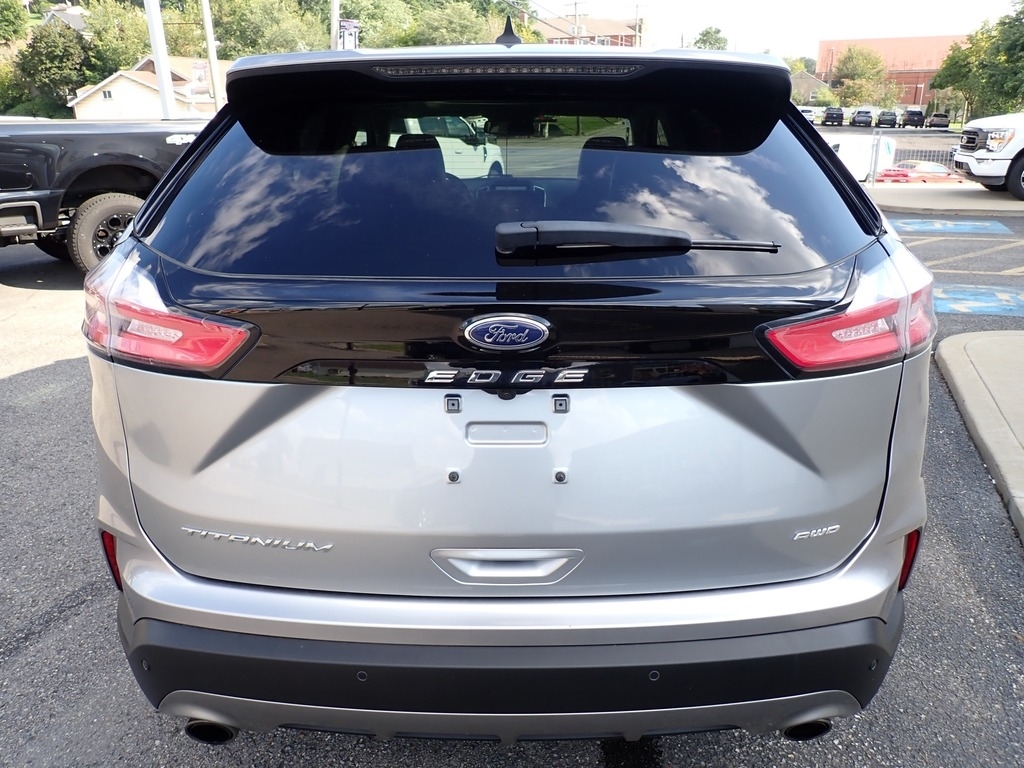 2024 Ford Edge Titanium Iconic Silver at Star Lake Ford