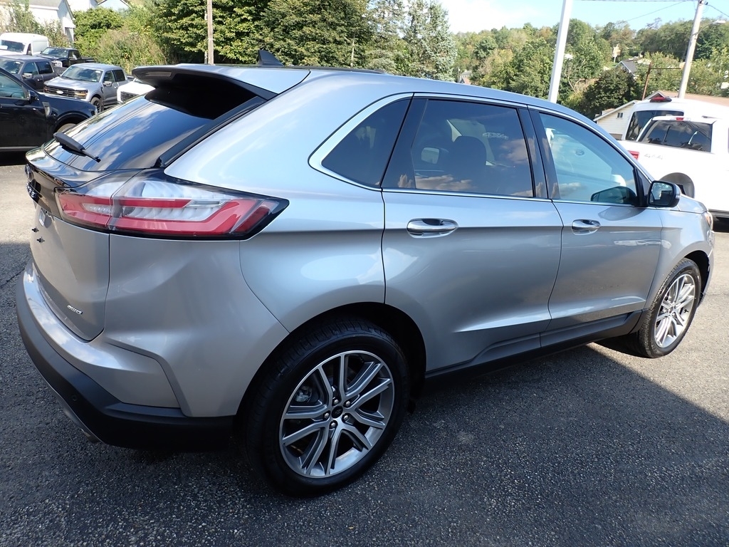 2024 Ford Edge Titanium Iconic Silver at Star Lake Ford
