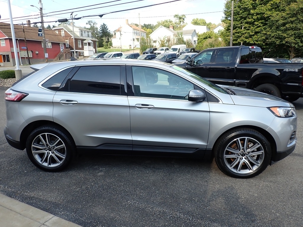2024 Ford Edge Titanium Iconic Silver at Star Lake Ford