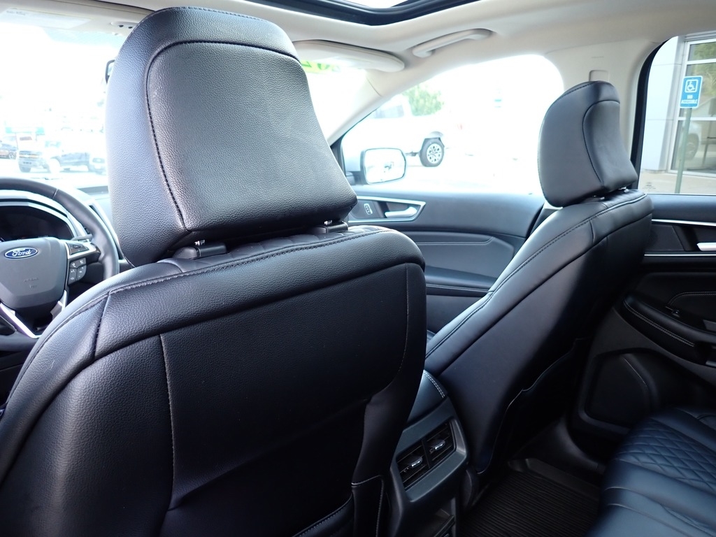 2024 Ford Edge Titanium Iconic Silver at Star Lake Ford
