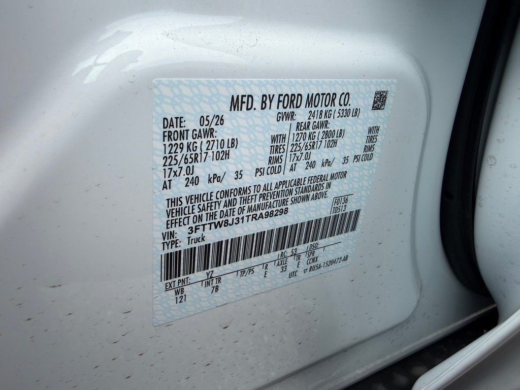 2026 Ford Maverick XLT WHITE at Star Lake Ford