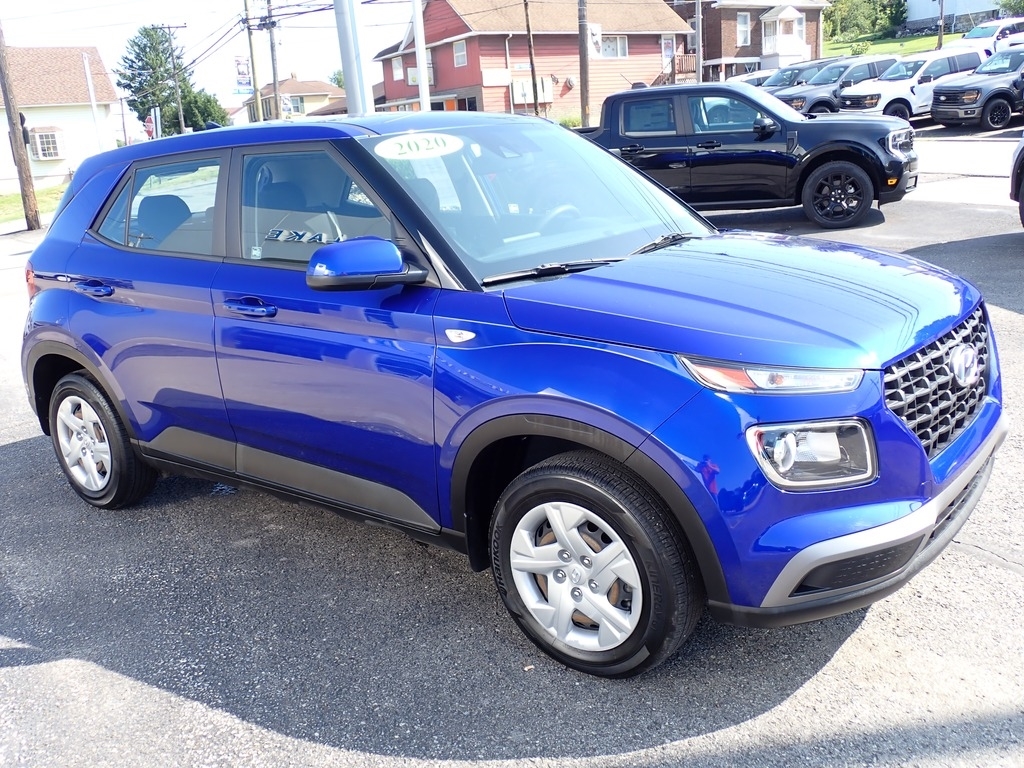 2020 Hyundai VENUE SE Intense Blue at Solomon Chevrolet