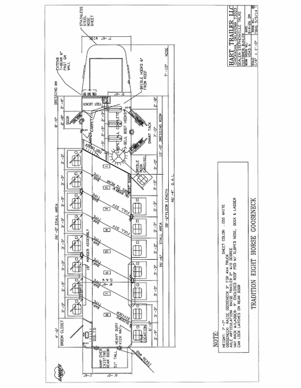 2027 Hart Trailers Tradition 8H Smarttack XL - Airride