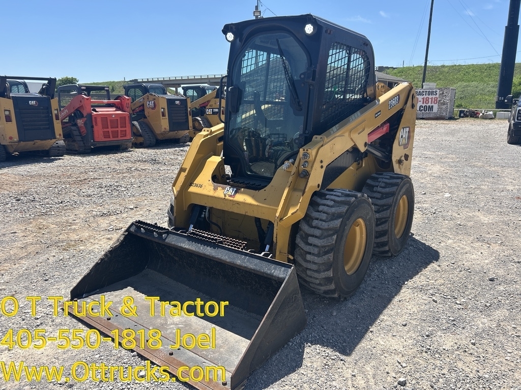 2020 Caterpillar 236D3 Cab A/c Compact Track Skid Steer Loader Hyd Quick