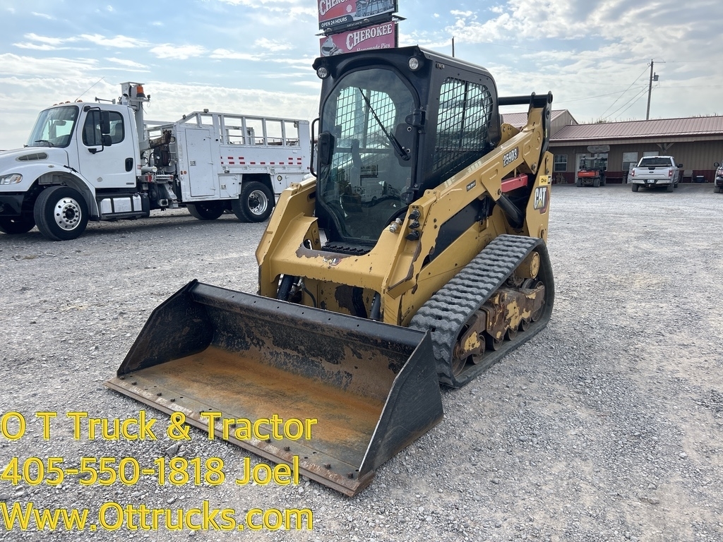 2020 Caterpillar 259D3 Cab A/c Compact Track Skid Steer Loader 74Hp