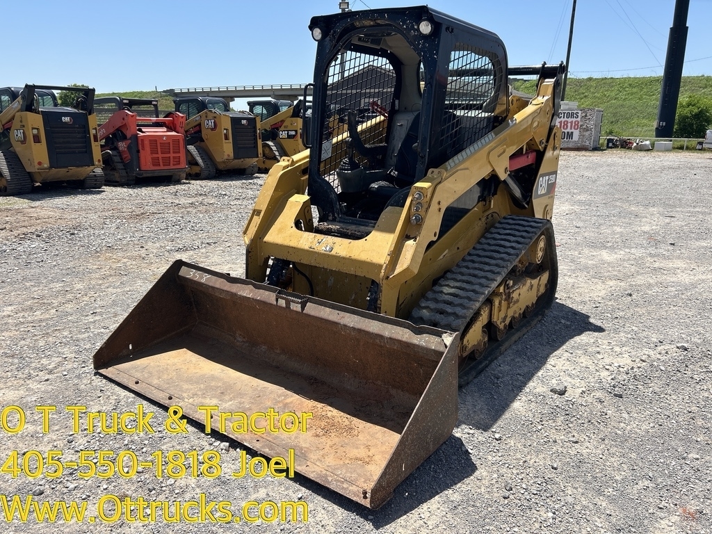 2015 Caterpillar 259D Open Cab Compact Track Skid Steer Loader 74Hp