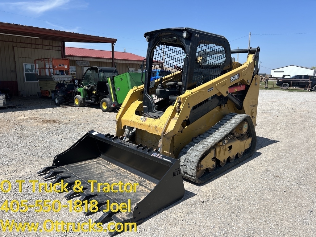 2021 Caterpillar 259D3 Compact Track Skid Steer Loader 74Hp Open Cab