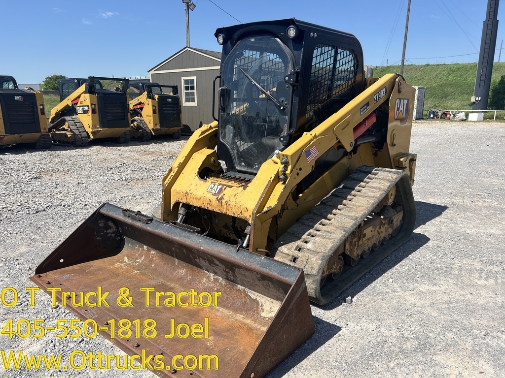 2021 Caterpillar 279D3 Cab A/c Compact Track Skid Steer Loader Hyd Quick