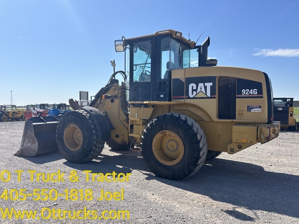 2007 Caterpillar 924G Cab A/c Wheel Loader 2 Yard Bucket Tire Loader