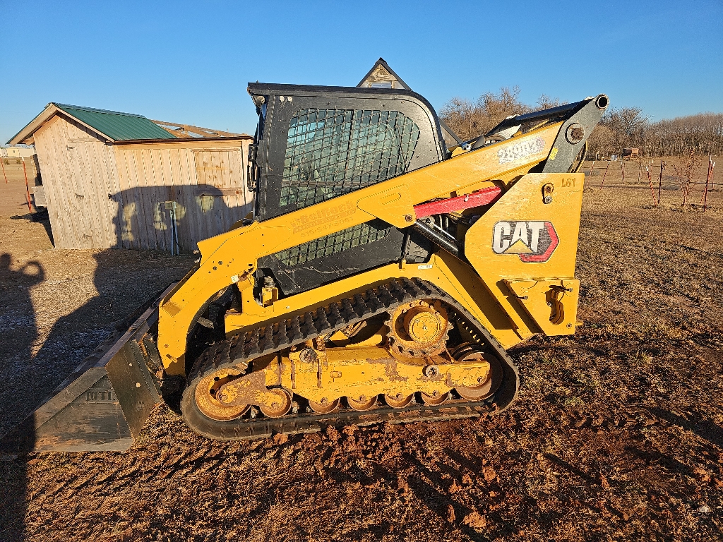 2020 Caterpillar 289D3 Cab A/c Compact Track Skid Steer Loader Hyd Quick