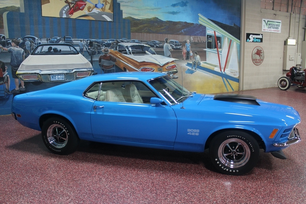 1970 FORD MUSTANG BOSS 429 0F02Z112807 - Overstreet House of Cars