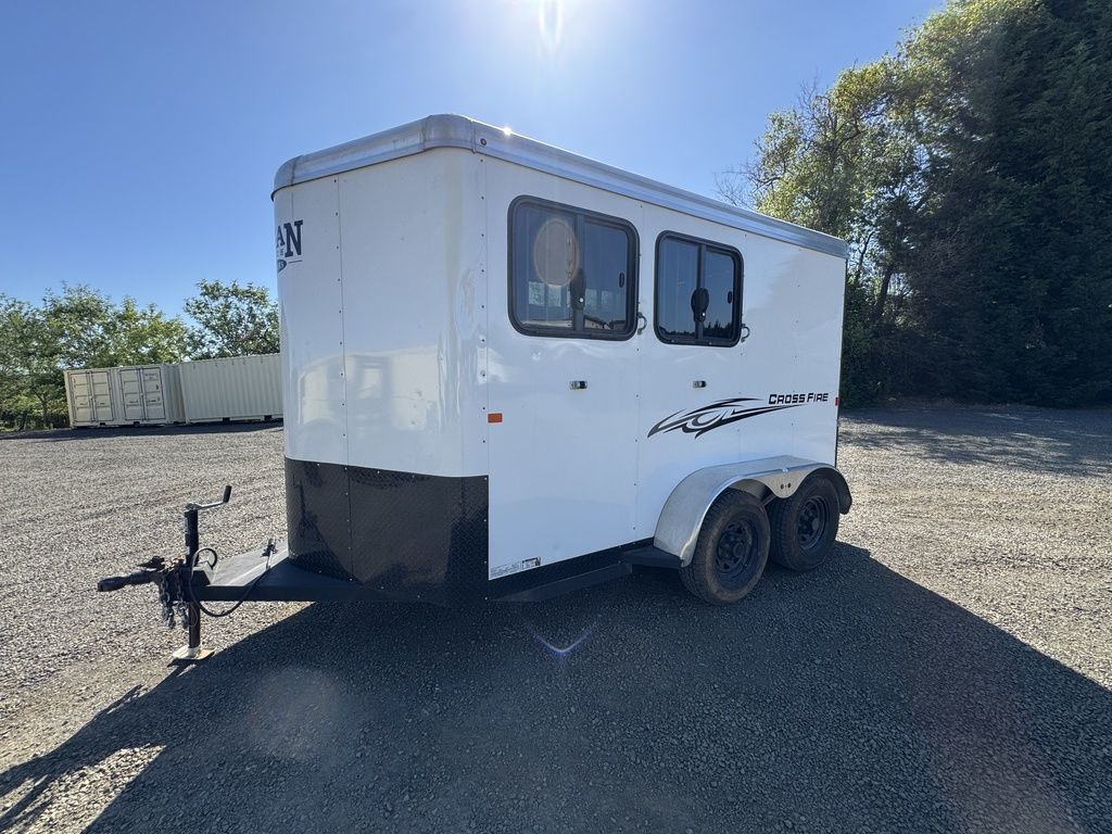 2022 Logan Coach Cross Fire Bumper Pull 2 Horse | Horse Trailer World