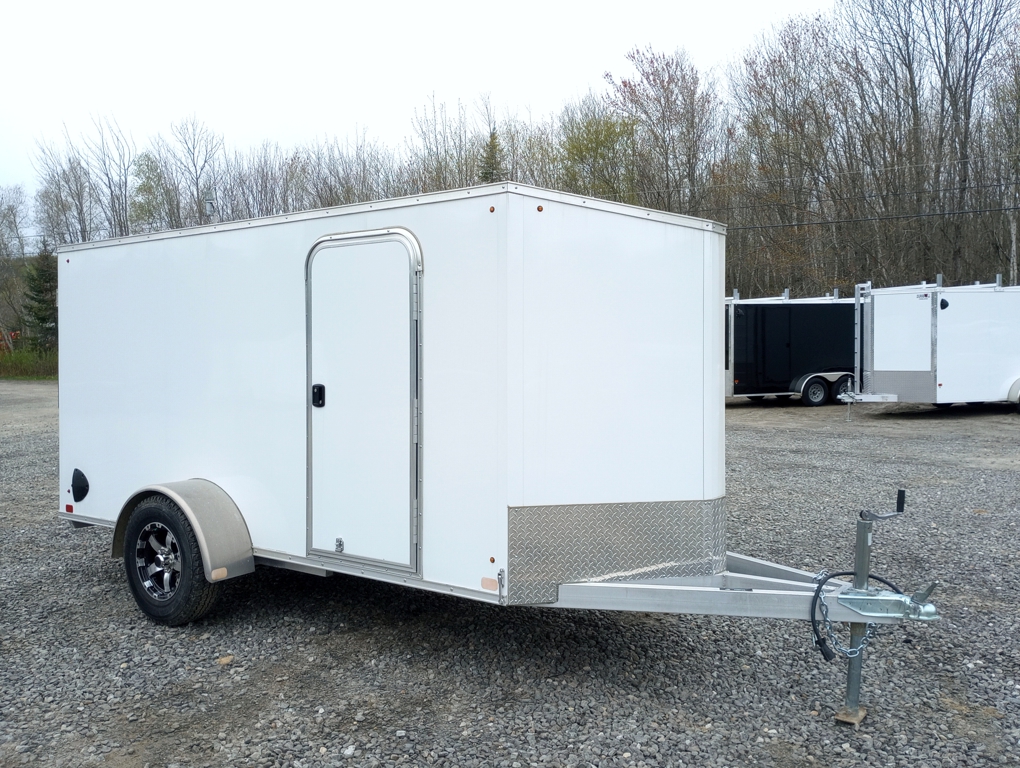 2021 Nitro 5X12 Aluminum Enclosed Cargo W/Spring Assist Rear