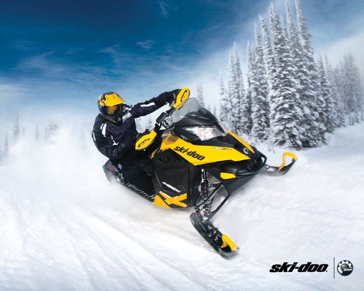 2012 Ski-Doo MX Z X 1200 4-TEC Horizontal In-line 1170 cc 