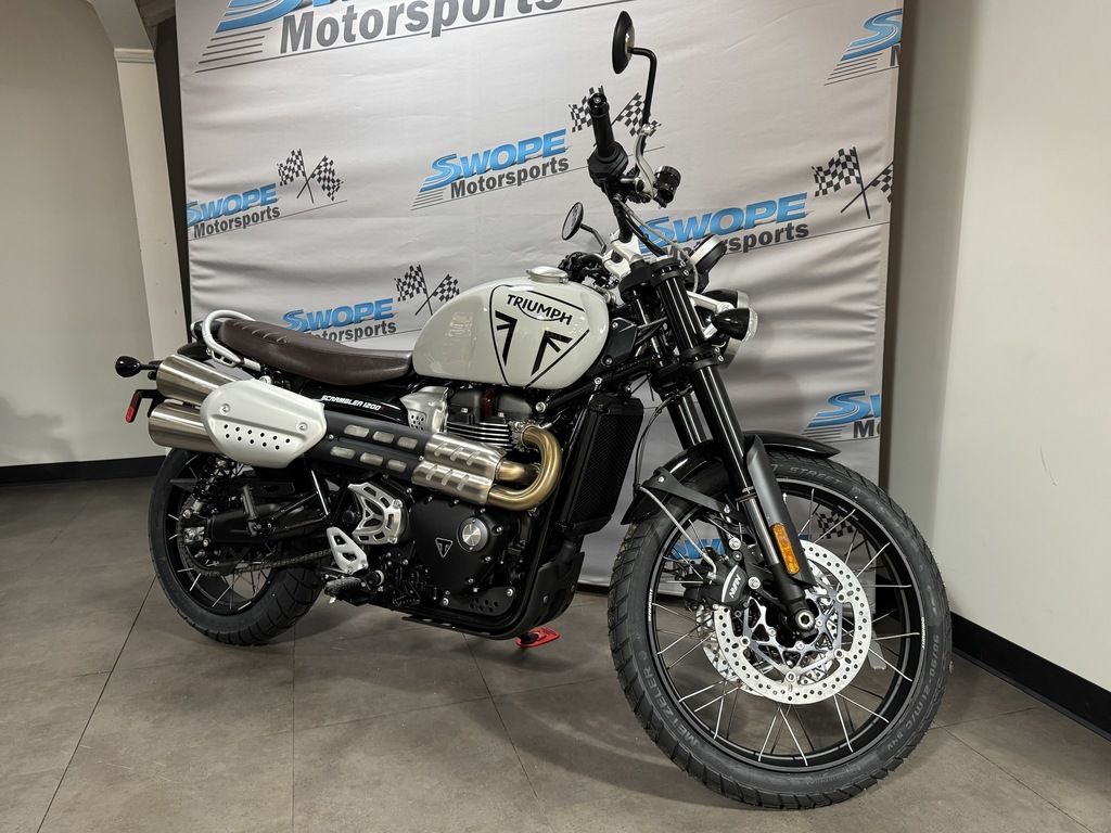 2025 Triumph Scrambler 1200 X Sapphire Black 
