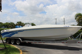 1995 PowerPlay 33' Center Console Sterling 650
