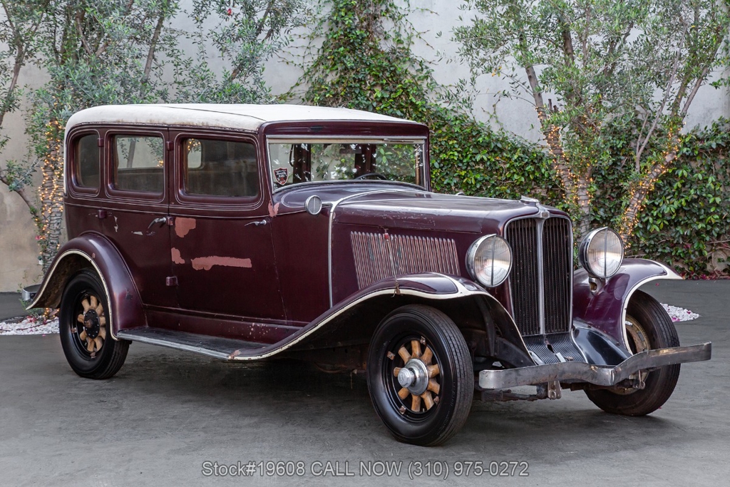 1931 Auburn 8-98 A Sedan 3-Speed