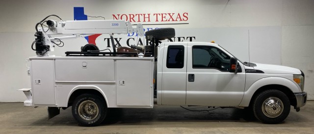 2015 Ford F-350 Super Duty V8 Dually 3200lb Liftmoore RKI Knaphiede Auto Cran Pickup Truck