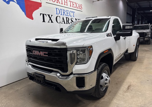 2021 GMC Sierra 3500HD WT 4x4 Dually 6.6 V8 Single Cab Touch Screen Camer Pickup Truck