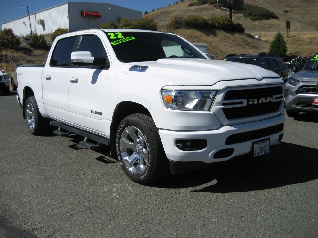 Used 2022 RAM Ram 1500 Pickup Big Horn/Lone Star with VIN 1C6RRFFG1NN444543 for sale in Lakeport, CA